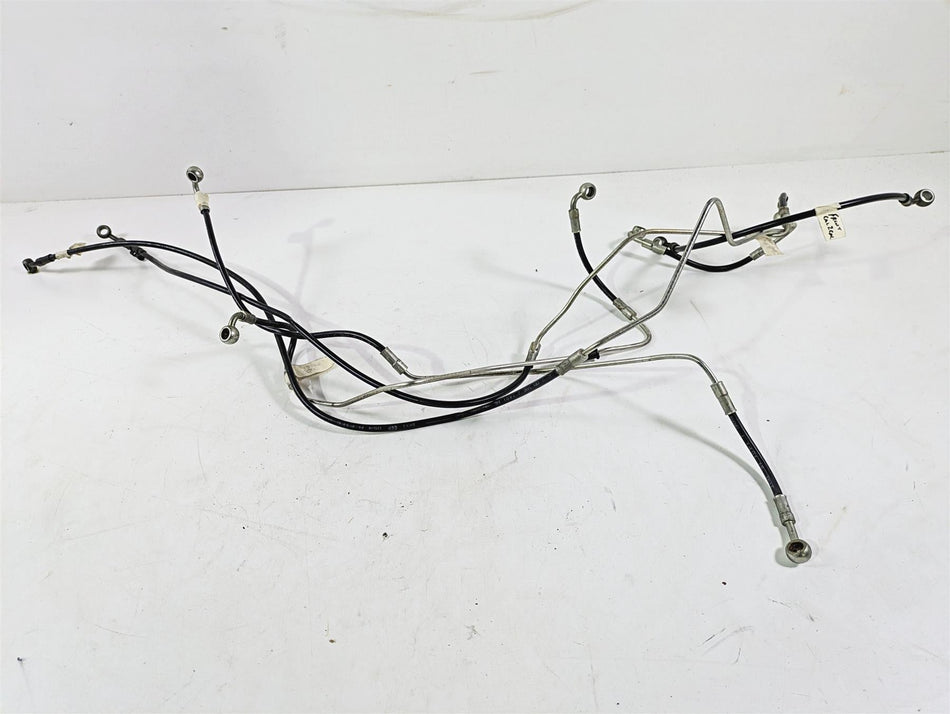 2013 Ducati Hyperstrada 821 Front Rear Abs Brake Line Set 61810451C 61911561A {{ shop.shopifyCountryName }} - Mototech271