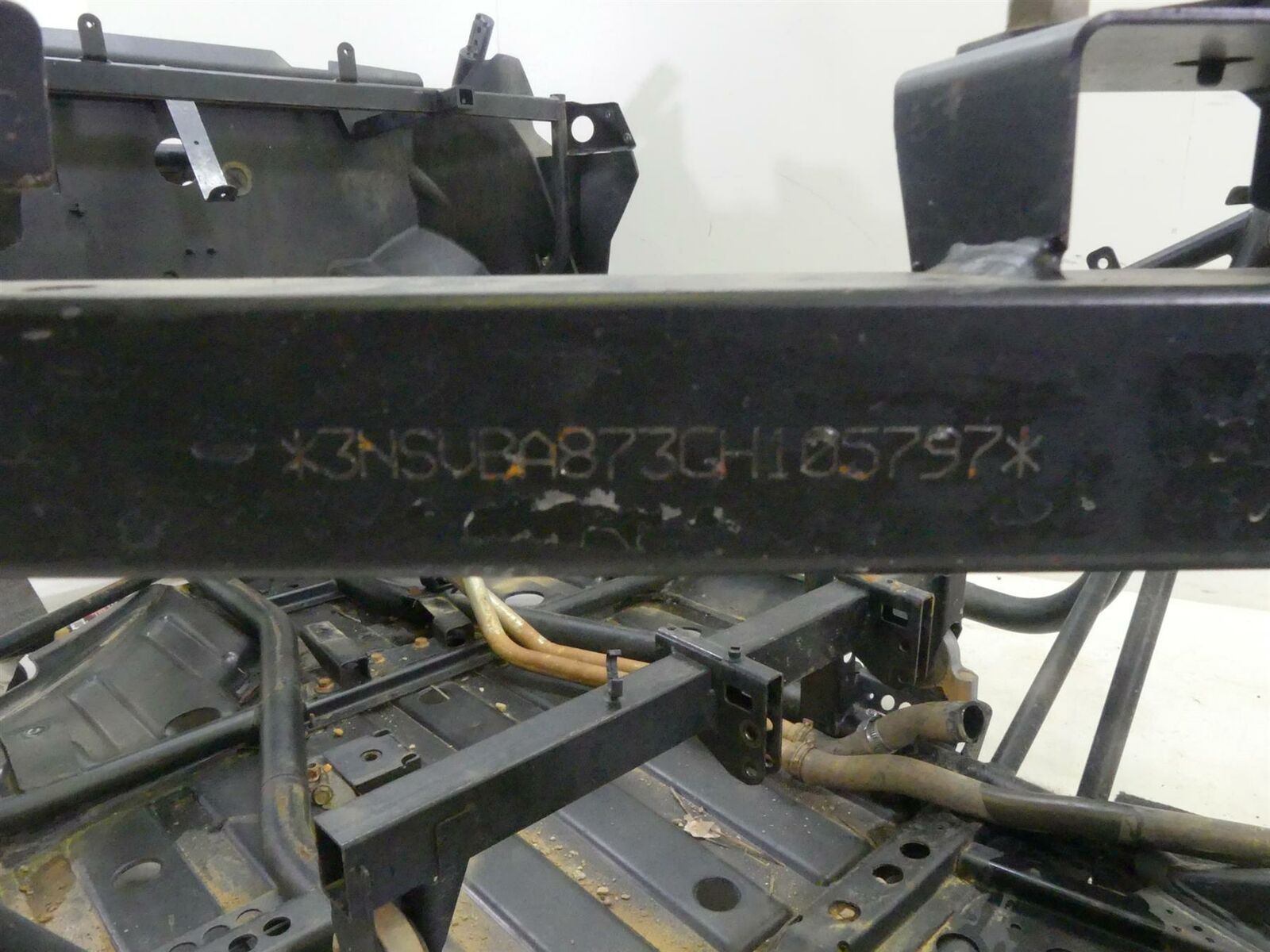 2016 Polaris RZR900 S Straight Main Frame Chassis Cln Ez Rgstr 1021423-458 {{ shop.shopifyCountryName }} - Mototech271