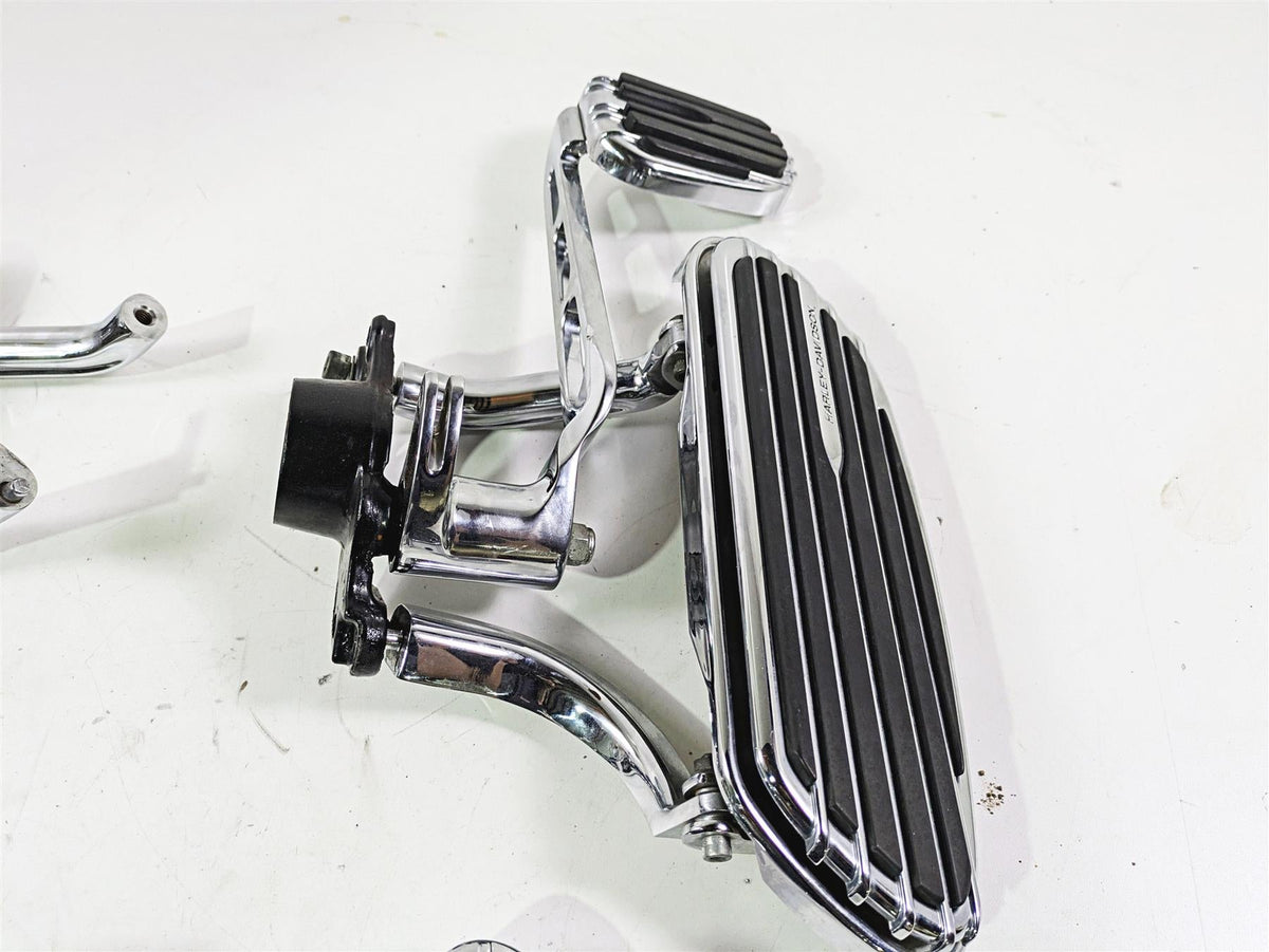 2011 Harley Touring FLHTCUSE CVO E-Glide Chrome Full Floor Board Set 51499-09A {{ shop.shopifyCountryName }} - Mototech271