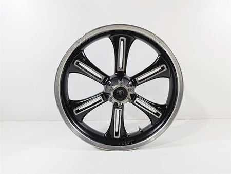 2013 Victory Vision Tour Straight Black Front Wheel Rim 18x3.5 1521383 {{ shop.shopifyCountryName }} - Mototech271