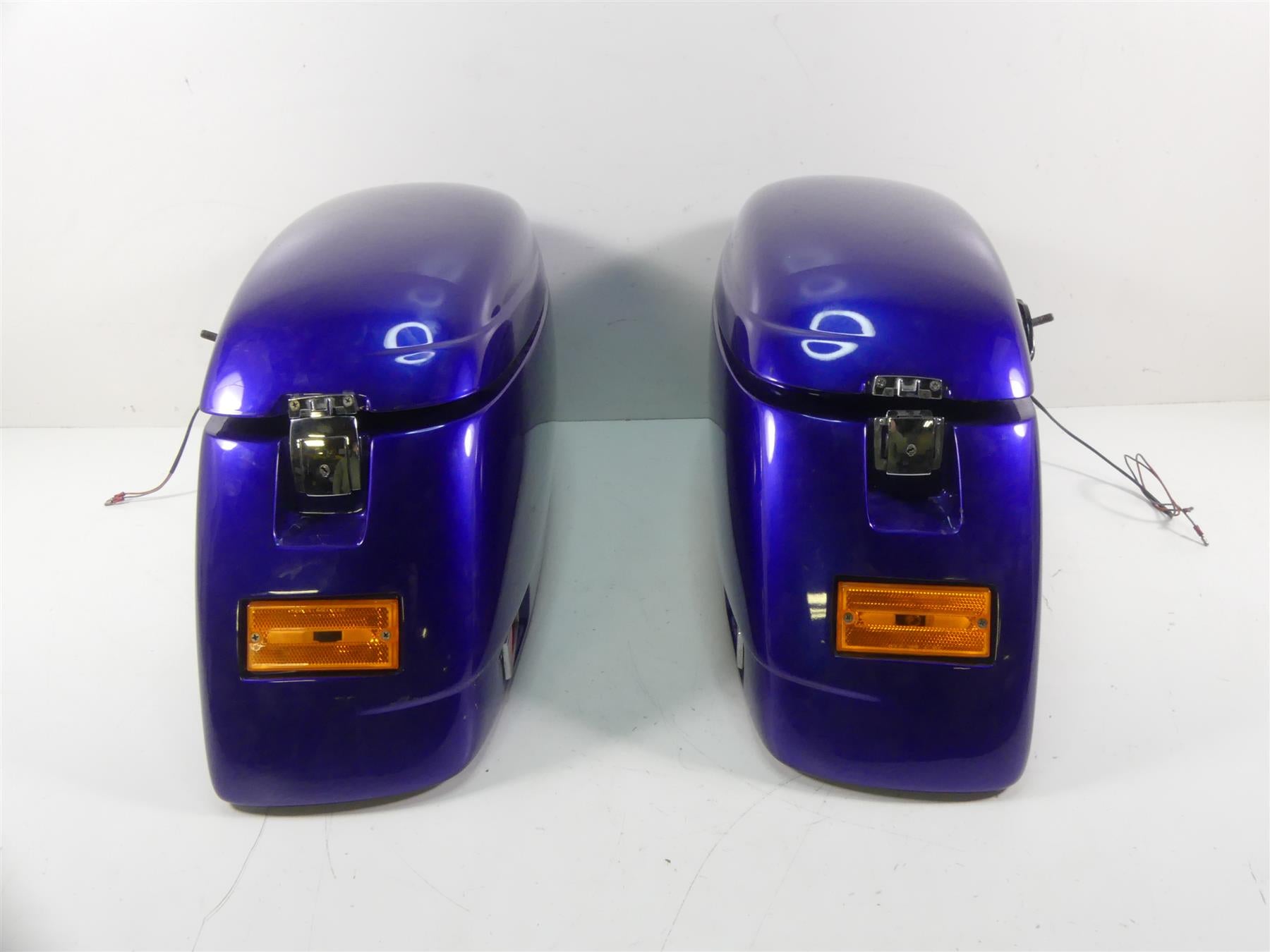 2003 Honda VTX1800R Custom Hard Saddlebag Saddle Bag Luggage Case Set - Read {{ shop.shopifyCountryName }} - Mototech271