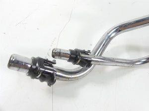 2004 Harley Softail FLSTFI Fat Boy Chrome Oil Tank Reservoir + Hoses 62498-00A