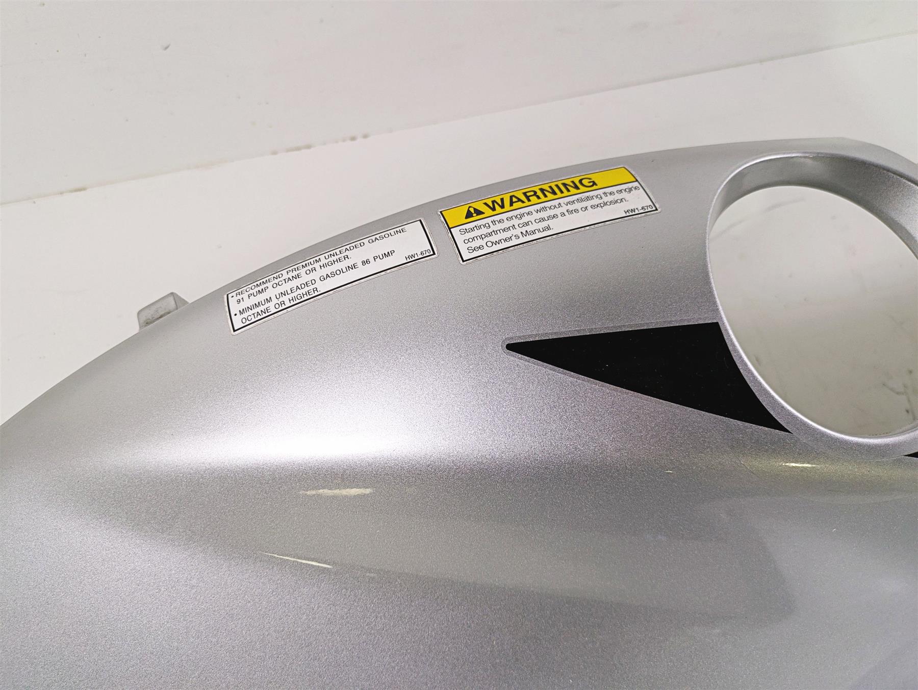 2004 Honda Aquatrax R-12X Right Main Side Cover Decal Fairing 83500-HW3-680 {{ shop.shopifyCountryName }} - Mototech271