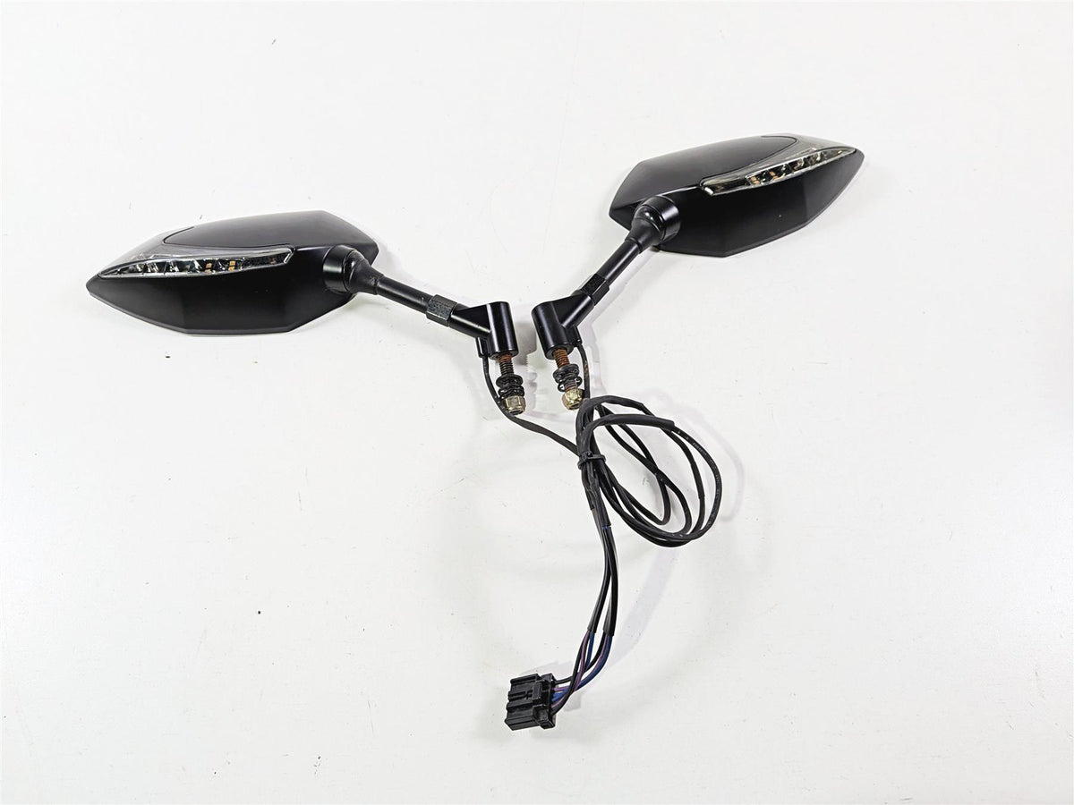 2013 Harley VRSCDX Night Rod Special Lucifer Magazi Rear Mirror Turn Signal LED-Mototech271