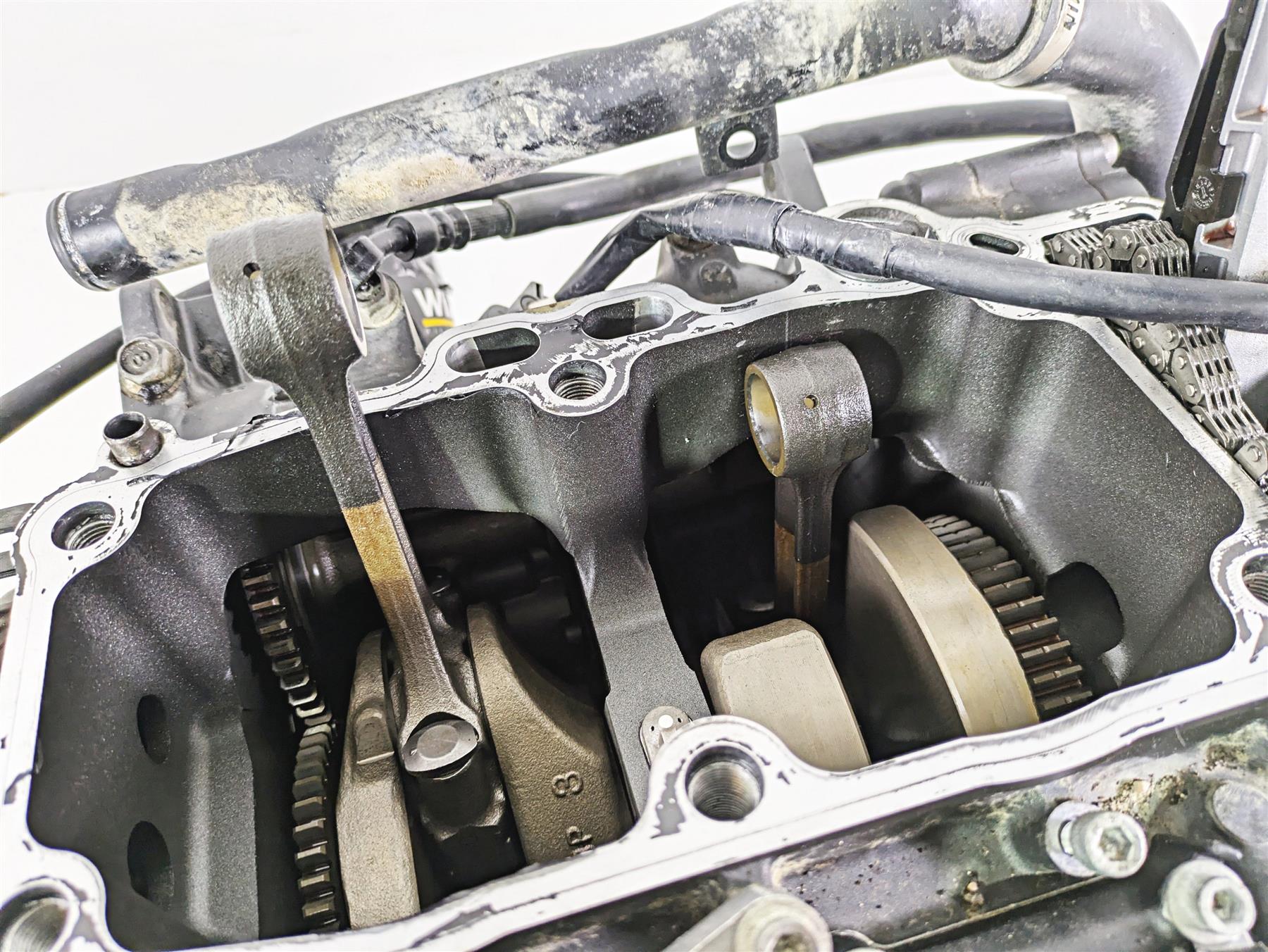 2012 Yamaha XT1200 Super Tenere P403E Bottom End Engine Motor Crank 23P-15100-09 {{ shop.shopifyCountryName }} - Mototech271