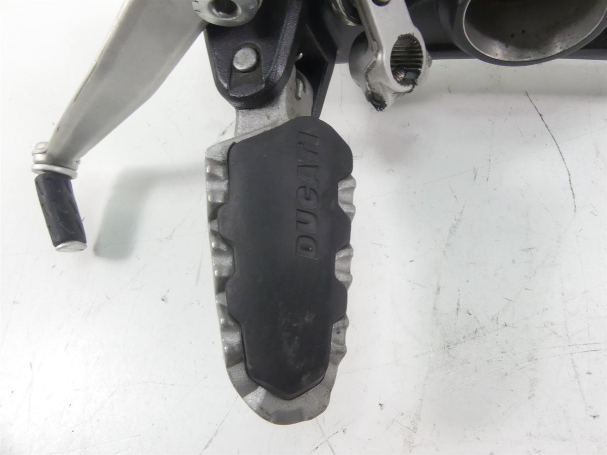 2018 Ducati Hypermotard 939 SP Left Footpegs + Mount & Shifter 82412111AA {{ shop.shopifyCountryName }} - Mototech271