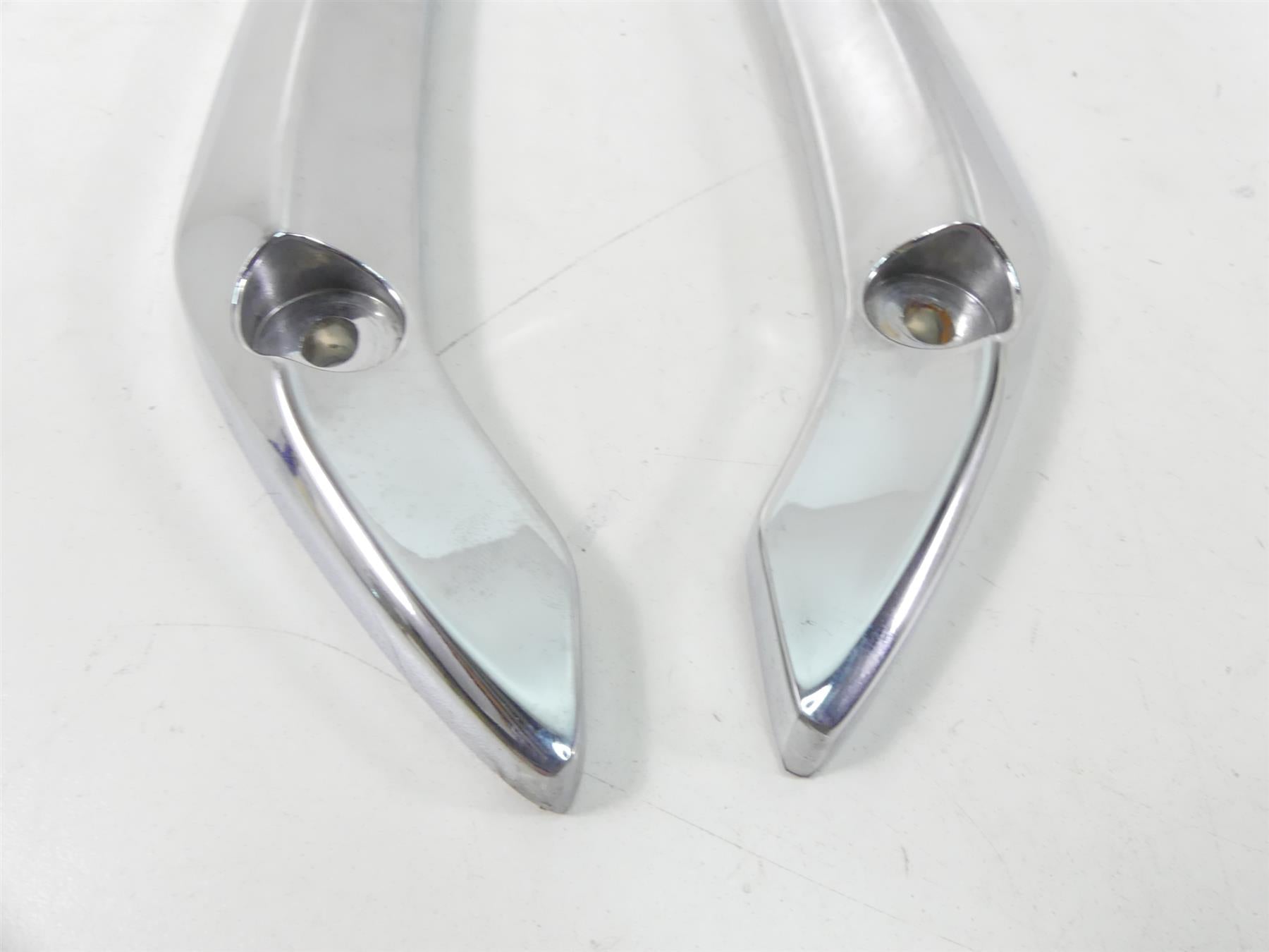 2007 Yamaha XVS1300 V-Star Rear Chrome Fender Struts Braces 3D8-2164G-00-00 {{ shop.shopifyCountryName }} - Mototech271