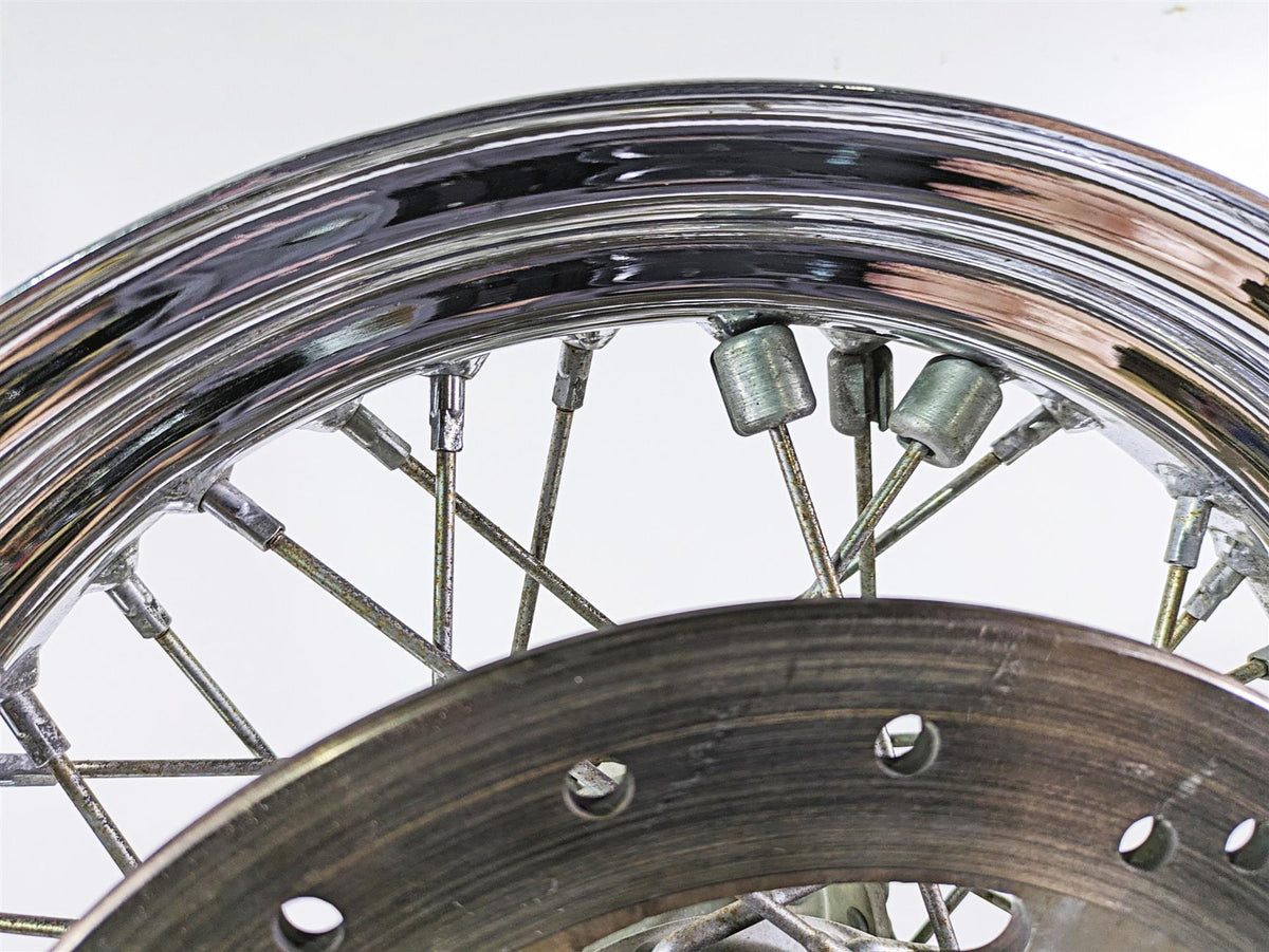 2008 Harley FLSTC Softail Heritage 16x3 Rear Wheel Spoke Rim 40700-08A {{ shop.shopifyCountryName }} - Mototech271