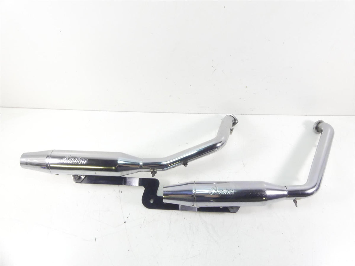 2001 Indian Centennial Scout Exhaust Header Muffler Set -Read 027-2148 027-2147 {{ shop.shopifyCountryName }} - Mototech271