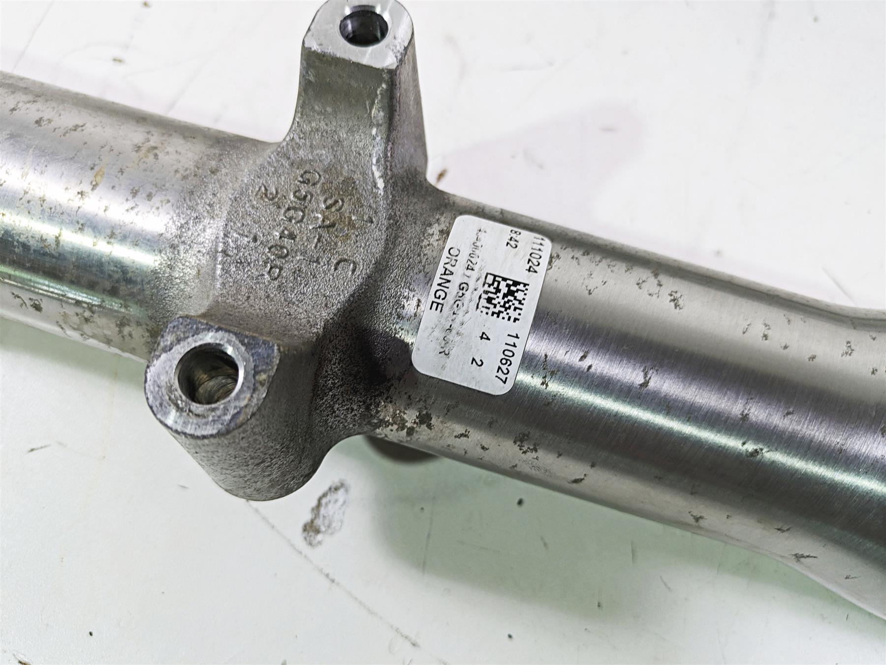 2012 Harley FLD Dyna Switchback Front Fork Leg Set 41mm 45400024 45400023 {{ shop.shopifyCountryName }} - Mototech271