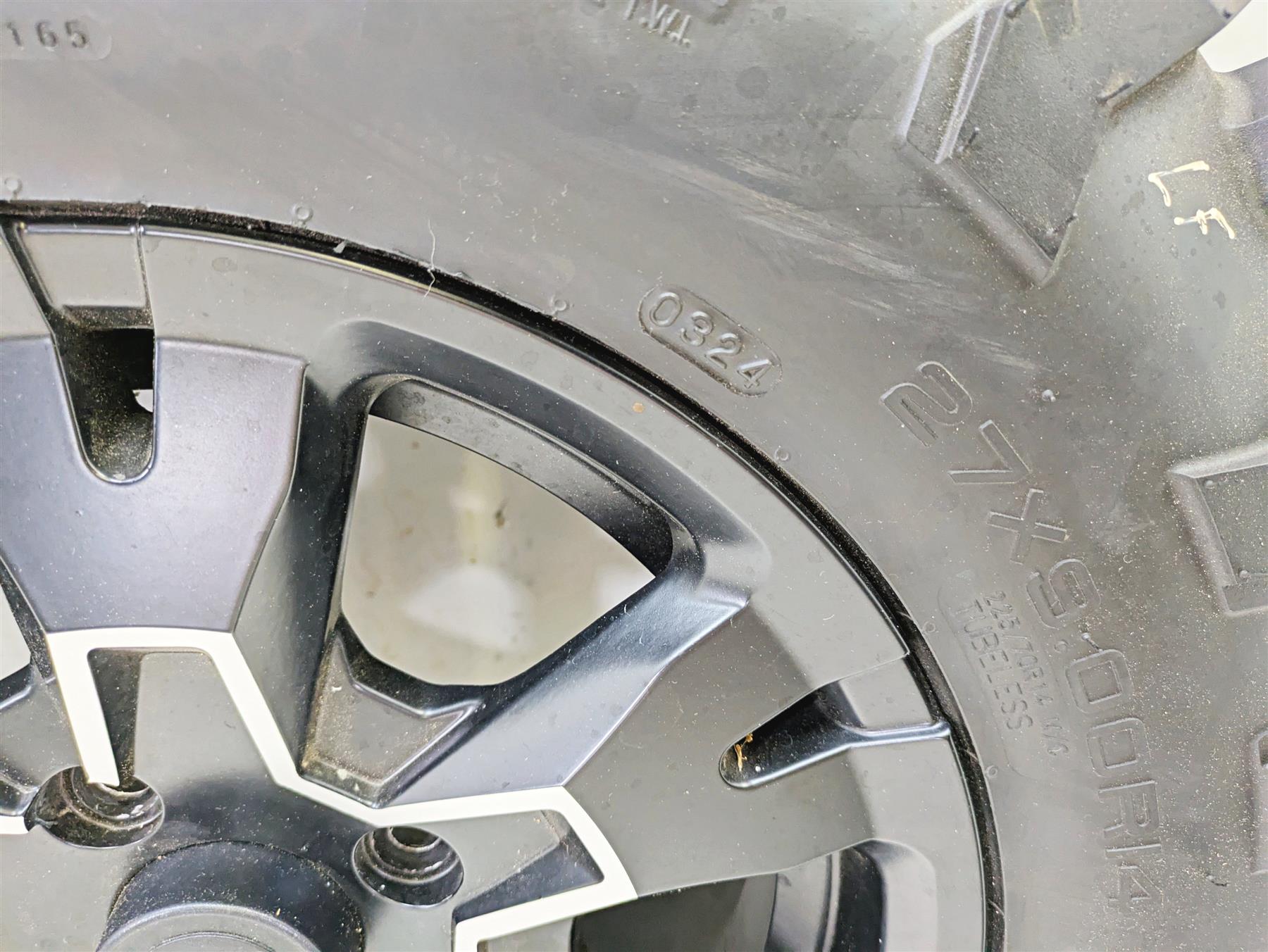 2021 CFMoto Zforce 950 Sport Front Rear Wheel Rim 27x9 27x11 R14 5BY0-070100 {{ shop.shopifyCountryName }} - Mototech271