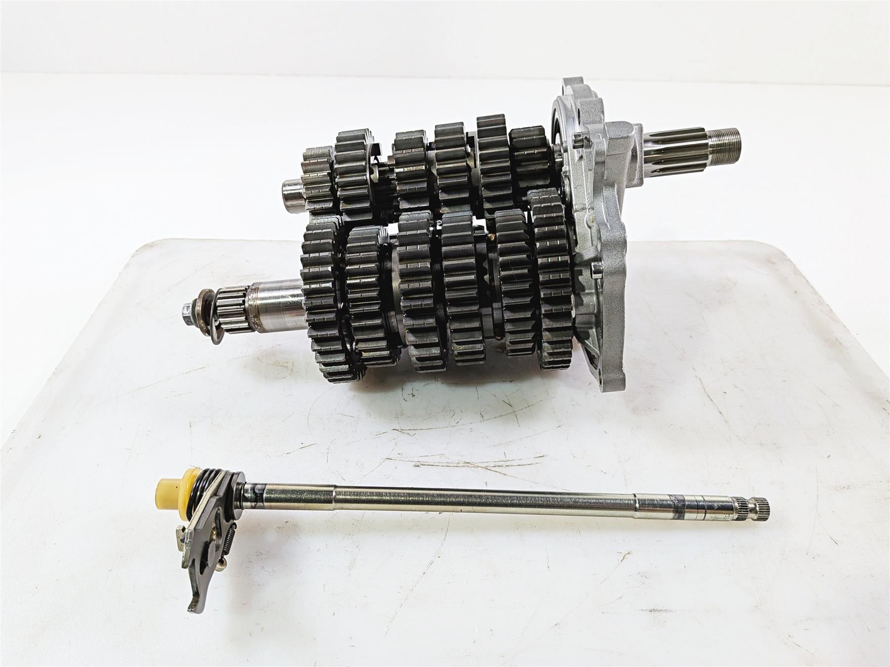 2014 Aprilia RSV4 RR Factory Transmission Gear Pack Shift Drum -Tested 2A000069 {{ shop.shopifyCountryName }} - Mototech271