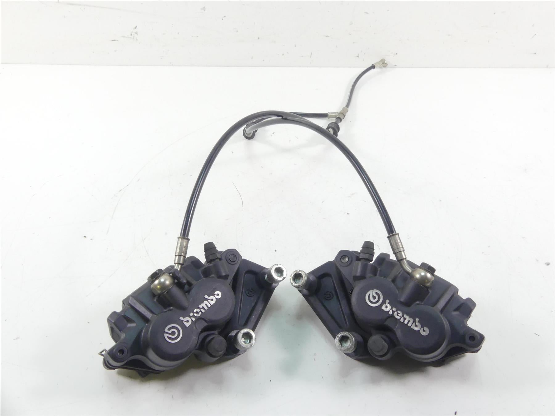 2007 Ducati Sport Classic GT1000 Brembo Front Brake Caliper Line Set 61040931A | Mototech271