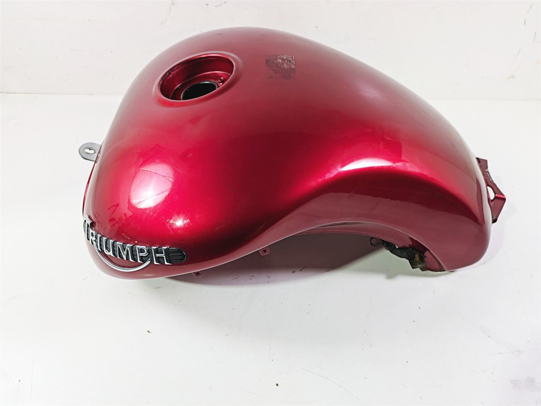2006 Triumph Rocket 3 Fuel Gas Petrol Tank - Small Ding T2400621 {{ shop.shopifyCountryName }} - Mototech271