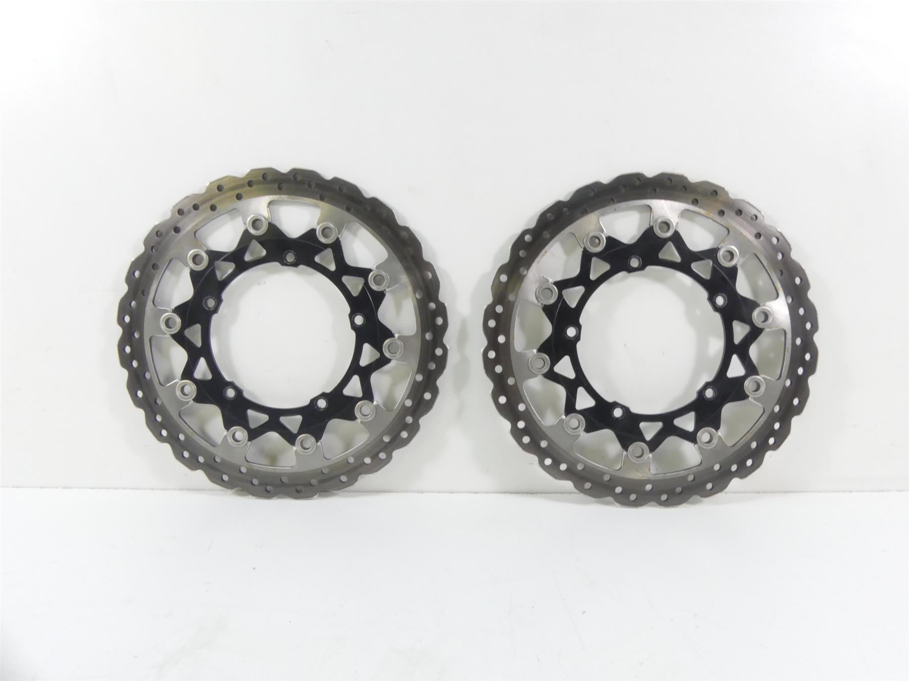 2013 Yamaha VMX17 V-Max 1700 Front Brake Disc Rotor Set 2S3-2581T-00-00