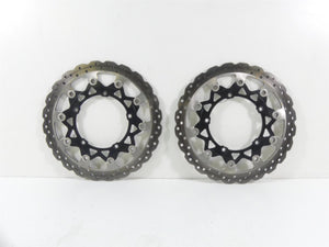2013 Yamaha VMX17 V-Max 1700 Front Brake Disc Rotor Set 2S3-2581T-00-00