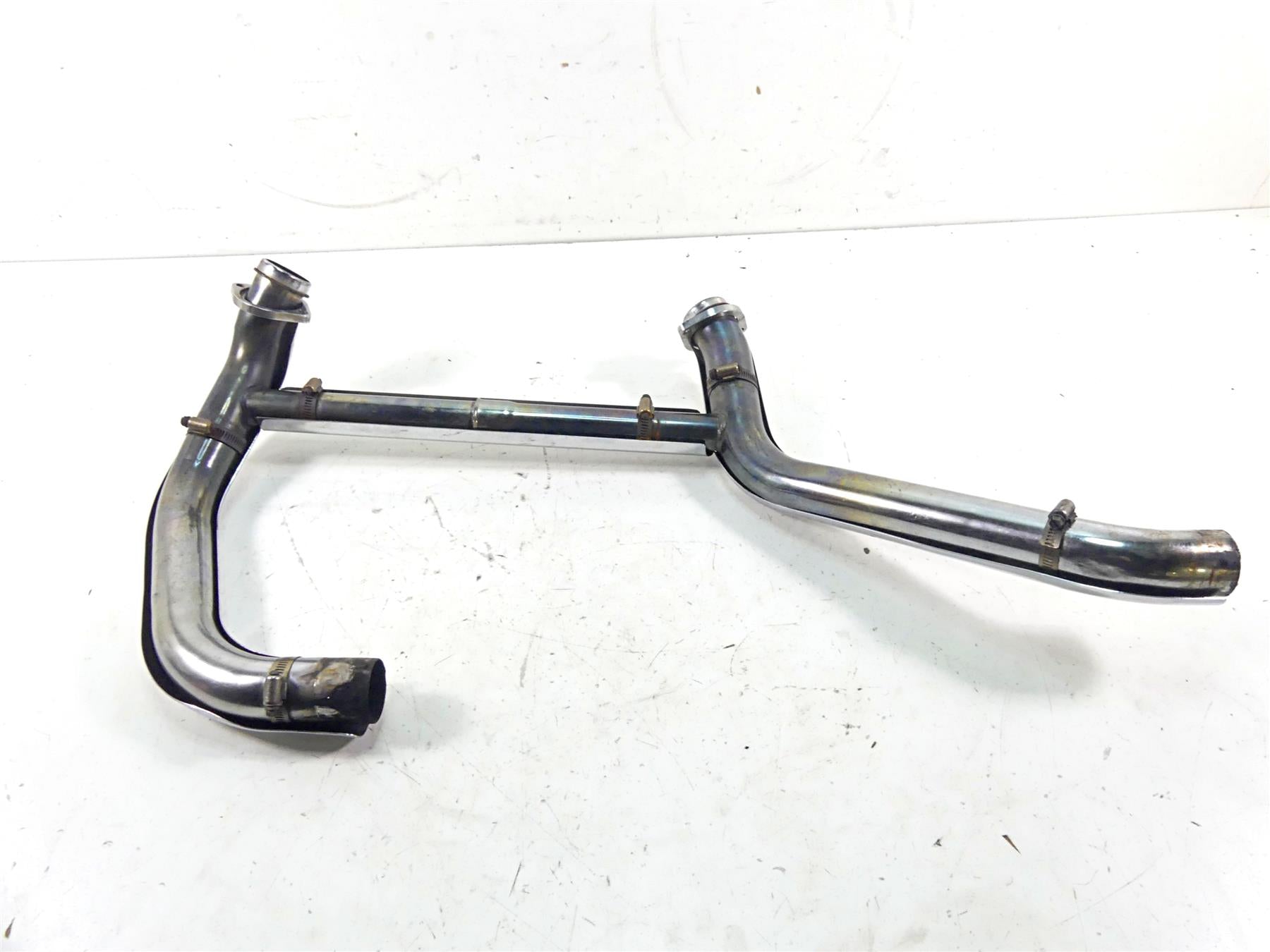 1997 Harley Sportster XL1200 C Exhaust Header Pipe Set 65568-86A 65605-97 {{ shop.shopifyCountryName }} - Mototech271