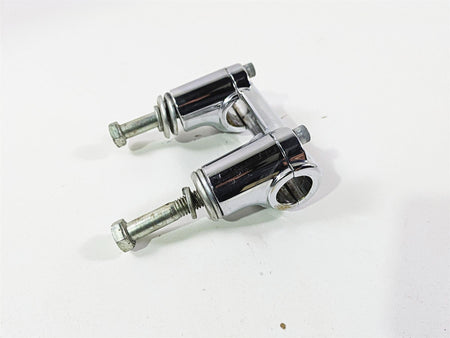 2014 Harley FLS Softail Slim Handlebar Riser Clamp Set 55984-07 56998-09 {{ shop.shopifyCountryName }} - Mototech271