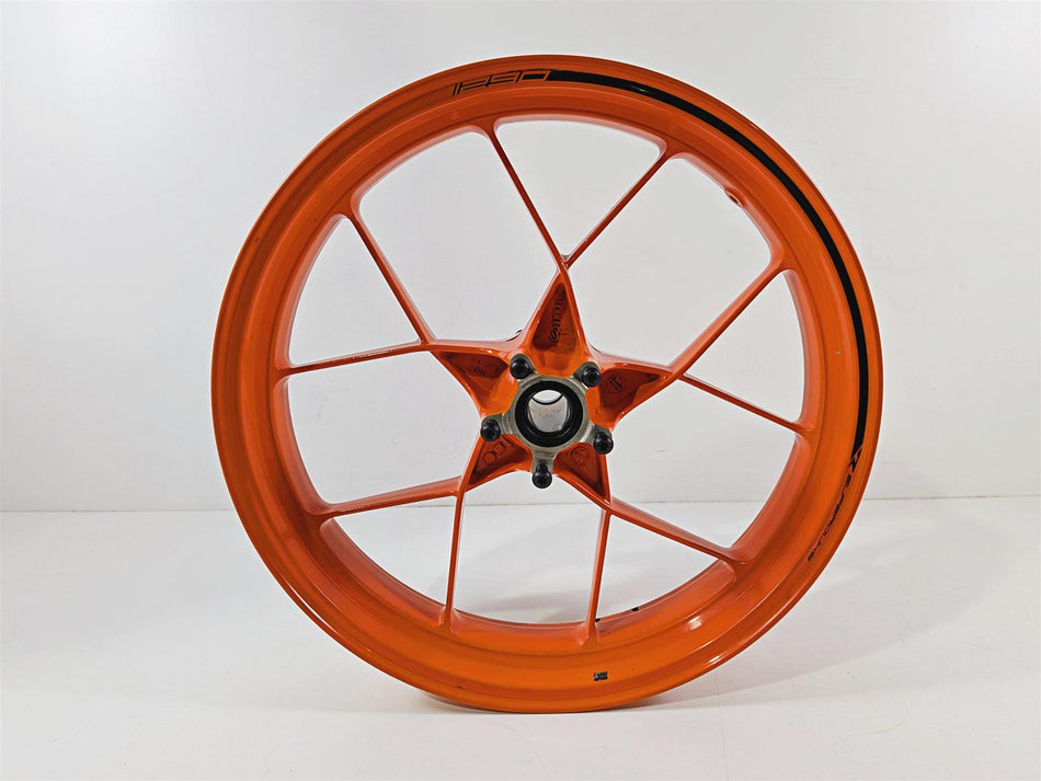 2018 KTM 1290 Super Duke R Straight Orange 17x3.5 Front Wheel Rim 6141010100030-Mototech271