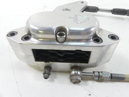 2001 Indian Centennial Scout Rear Brake Caliper & Mount & Line 53-176 {{ shop.shopifyCountryName }} - Mototech271
