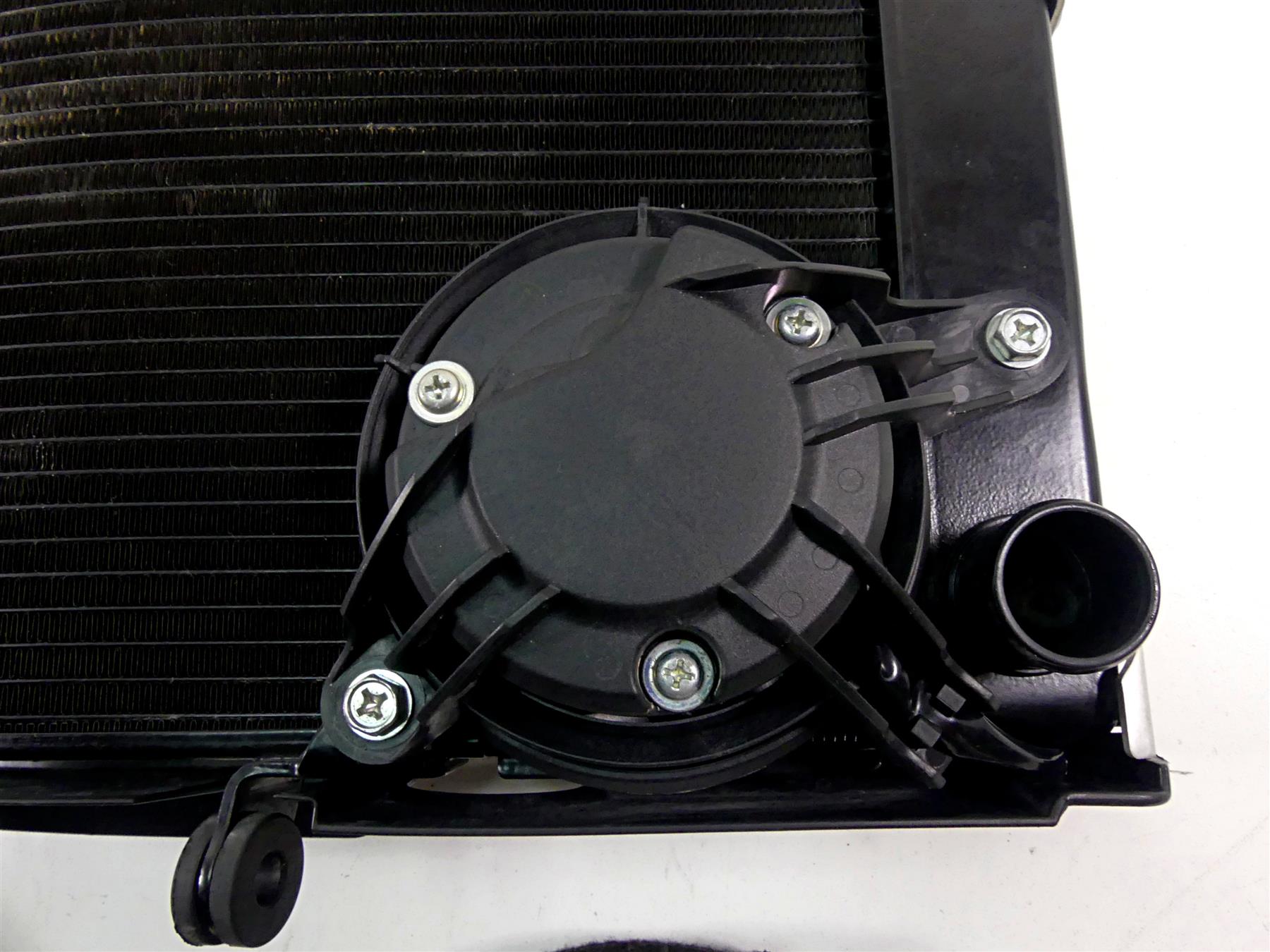 2012 Yamaha VMX17 VMAX 1700 Upper Radiator Fan Cover Hoses Set 2S3-12461-09-00 {{ shop.shopifyCountryName }} - Mototech271