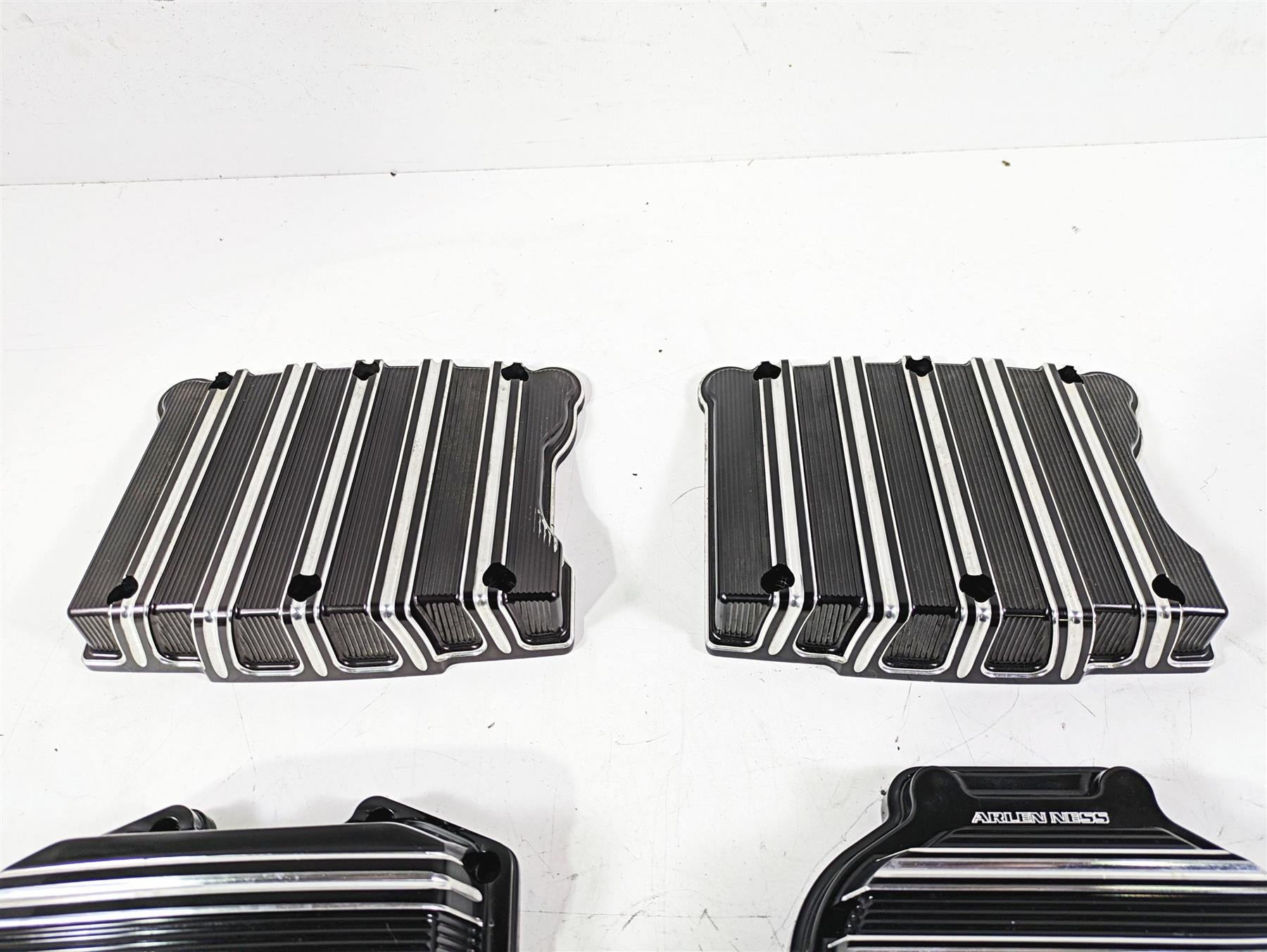 2015 Harley Touring FLHXS Street Glide Arlen Ness Engine Tranny Cover Set 03-963 {{ shop.shopifyCountryName }} - Mototech271