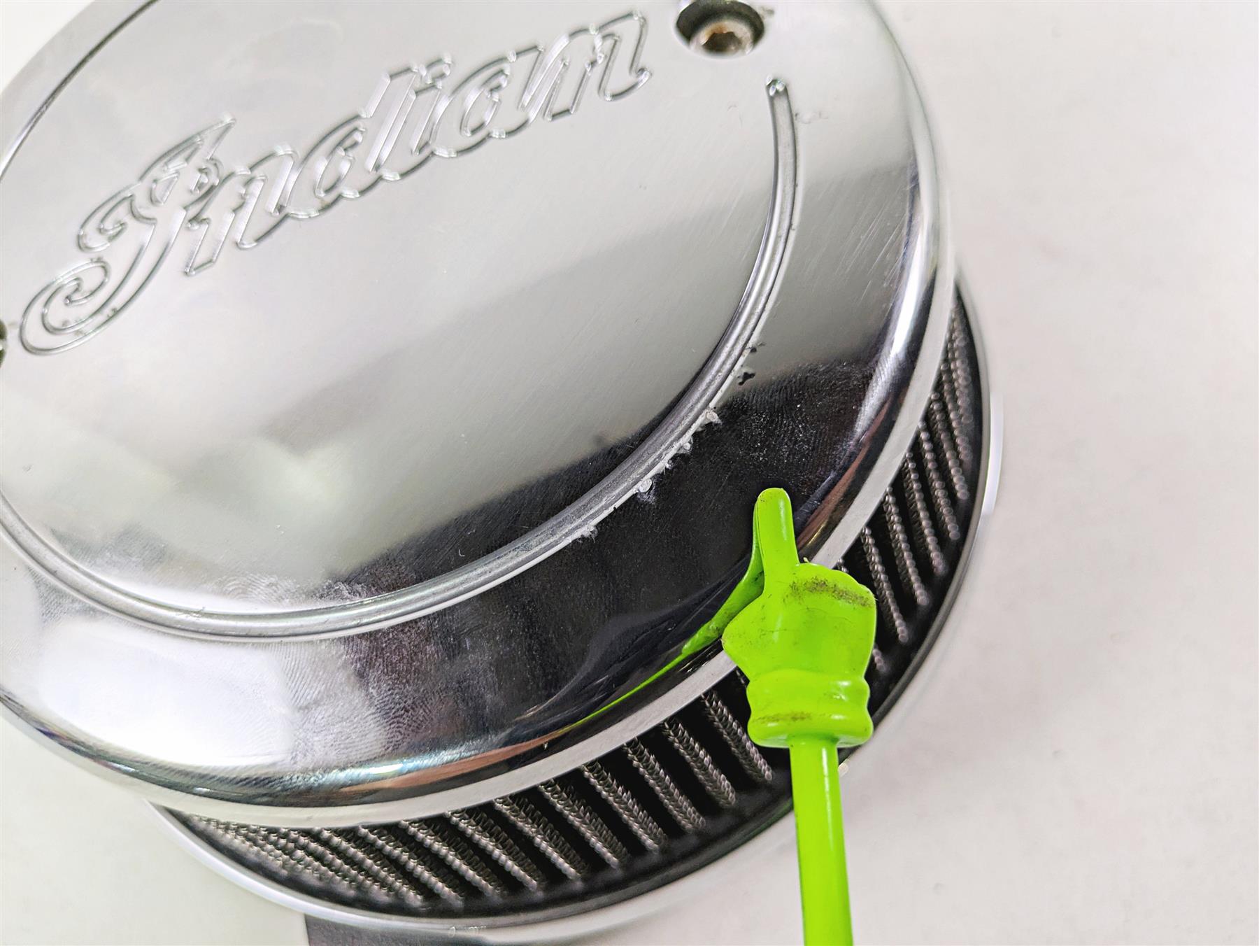 2017 Indian Chieftain Limited Chrome Hi Flow Air Cleaner Breather 2880654 {{ shop.shopifyCountryName }} - Mototech271