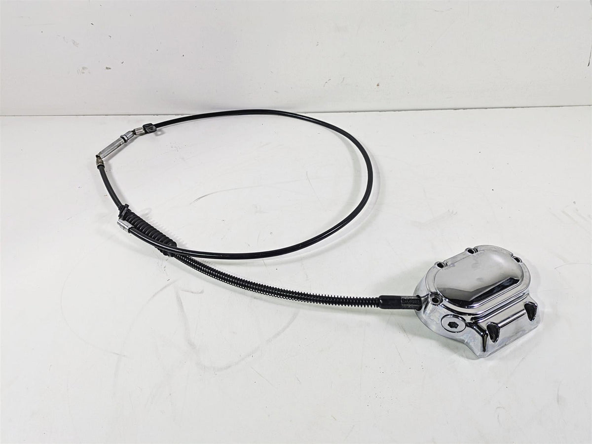 2005 Harley Touring FLHRI Road King Clutch Chrome Cover & Mechanism 37105-99 {{ shop.shopifyCountryName }} - Mototech271