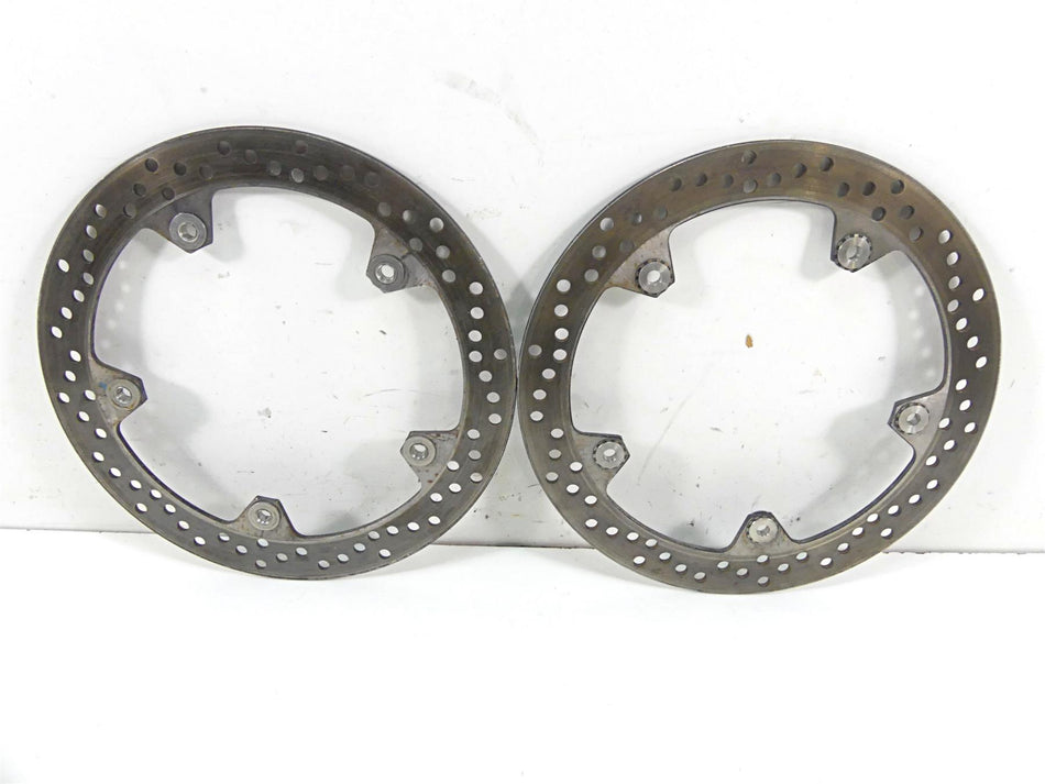 2015 BMW R1200GS GSW K50 Front Brake Disc Rotor Set 305Mm 34118526566 {{ shop.shopifyCountryName }} - Mototech271