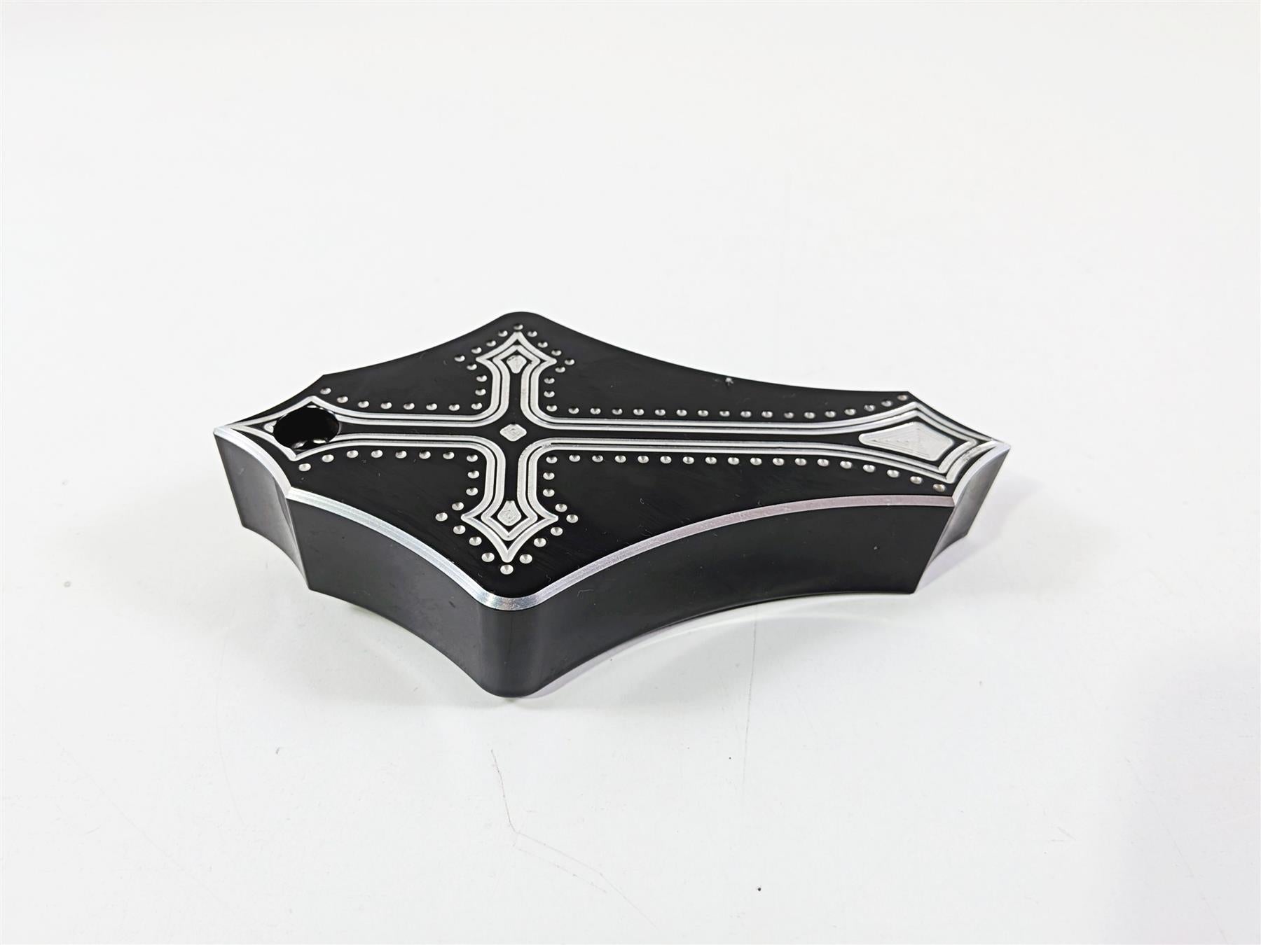 2017 Harley Touring FLHXS Street Glide Precision Billet Darkside Horn Cover DRK-570-Black-Mototech271