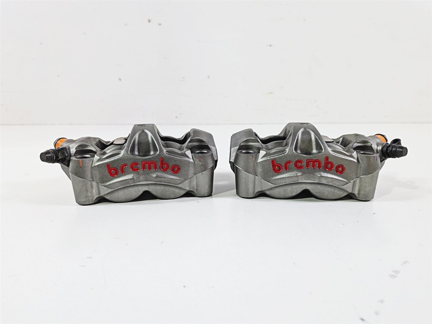 2018 Aprilia RSV4 RR Front Brake Caliper 100mm Brembo M50 2B001348 2B001349 {{ shop.shopifyCountryName }} - Mototech271