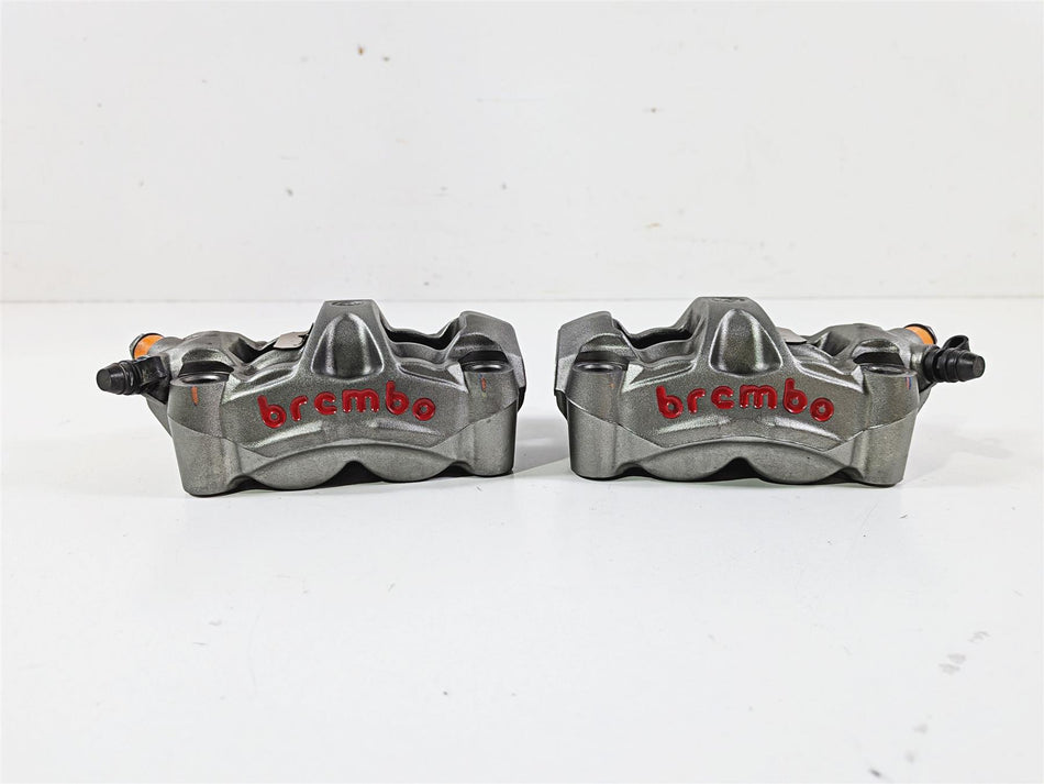 2018 Aprilia RSV4 RR Front Brake Caliper 100mm Brembo M50 2B001348 2B001349 {{ shop.shopifyCountryName }} - Mototech271