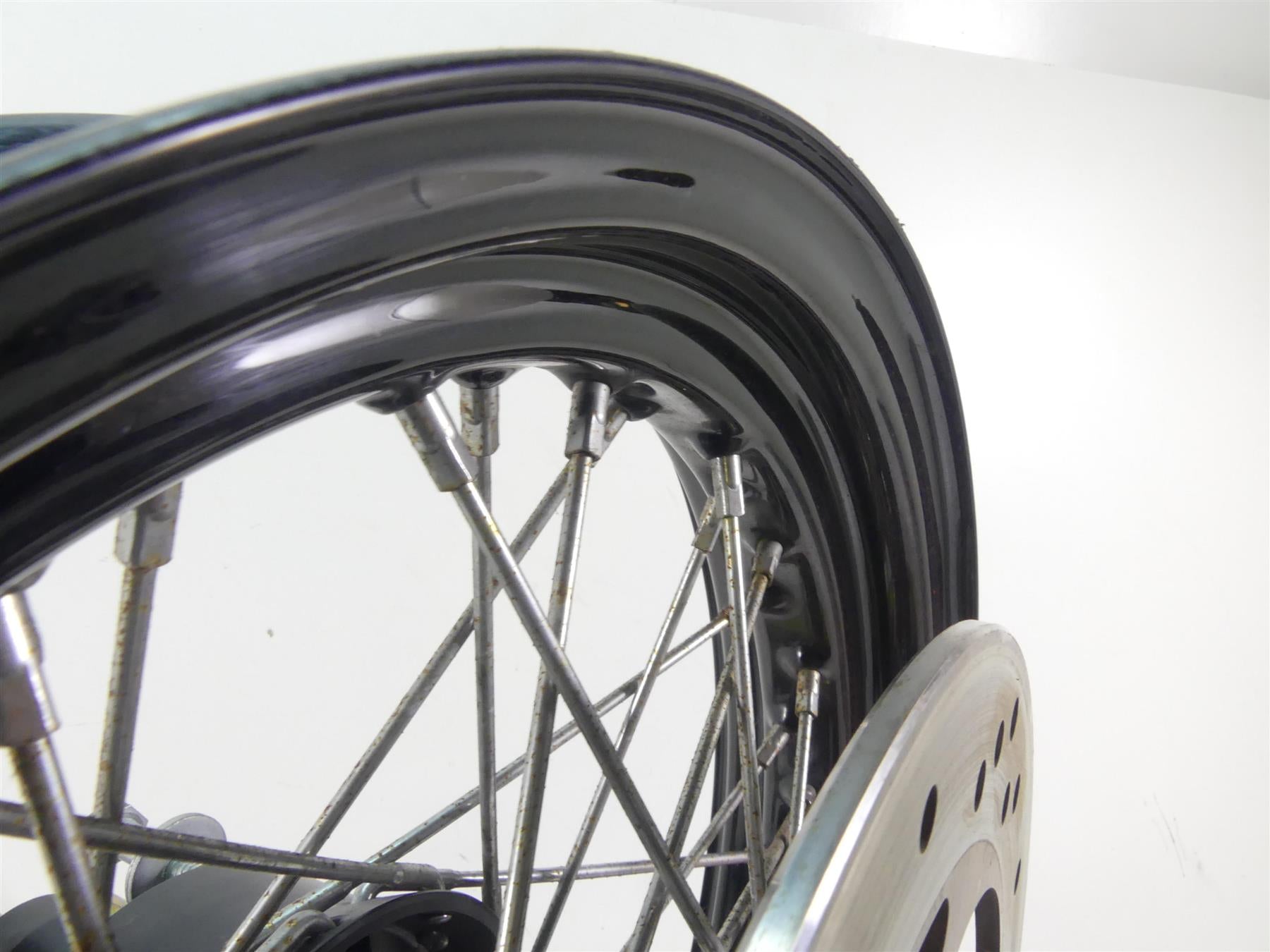 2016 Harley FLS Softail Slim Straight Rear Spoke Wheel Rim 16x3 - Read 55109-12 {{ shop.shopifyCountryName }} - Mototech271