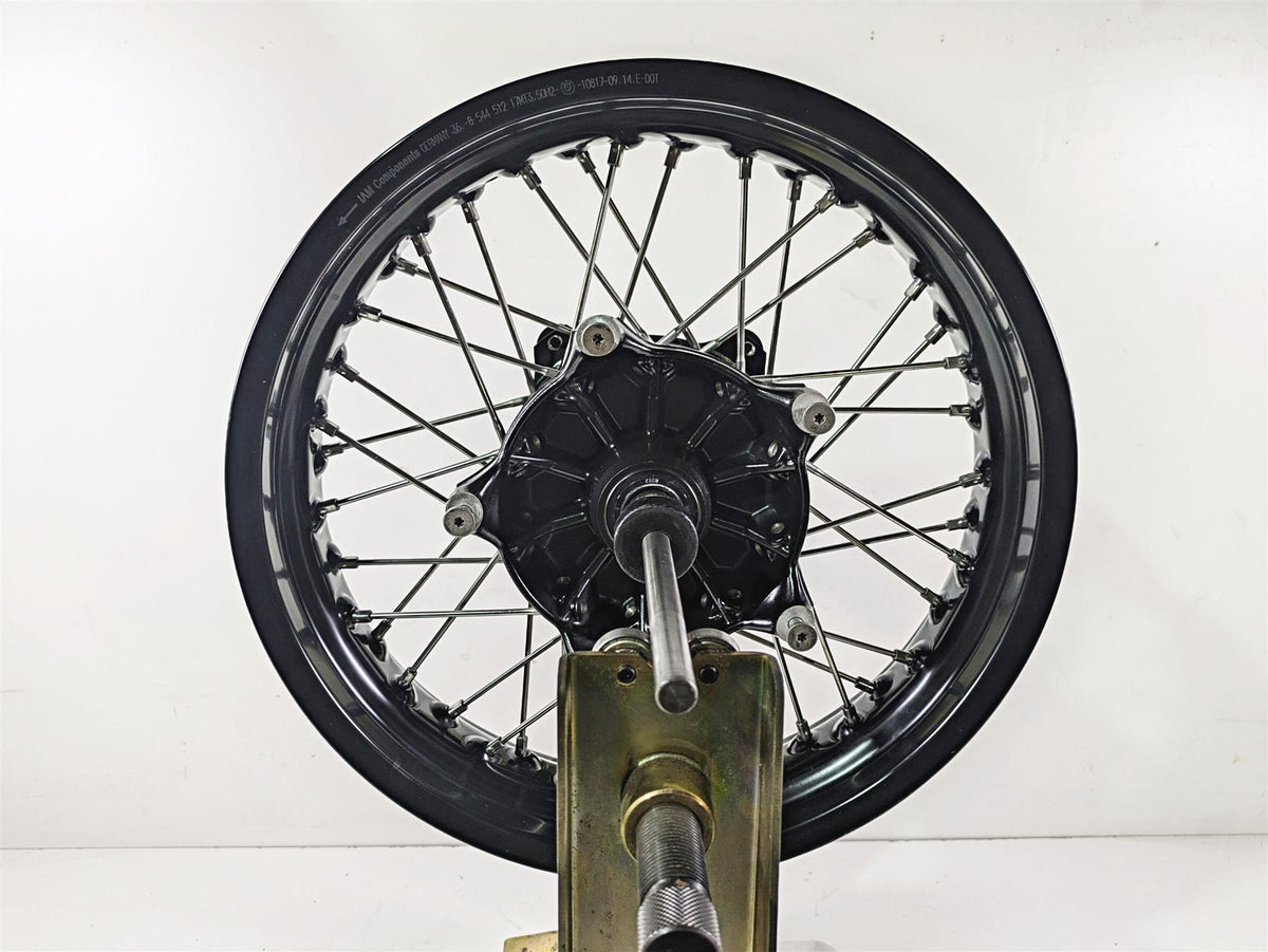 2015 BMW R nineT K21 17x3.5 Front Wheel Black Spoke Rim - Wobble 36318546108 36318544512 {{ shop.shopifyCountryName }} - Mototech271