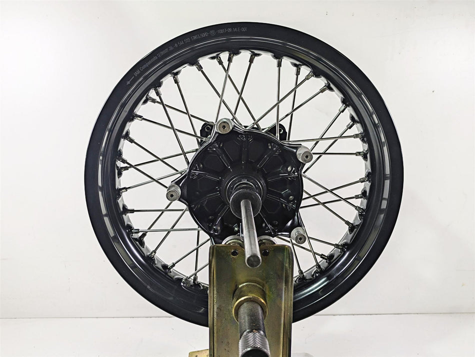 2015 BMW R nineT K21 17x3.5 Front Wheel Black Spoke Rim - Wobble 36318546108 36318544512 {{ shop.shopifyCountryName }} - Mototech271