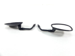 2011 Victory Cross Country Black Left Right Rear View Mirror Set 2633691 2633690