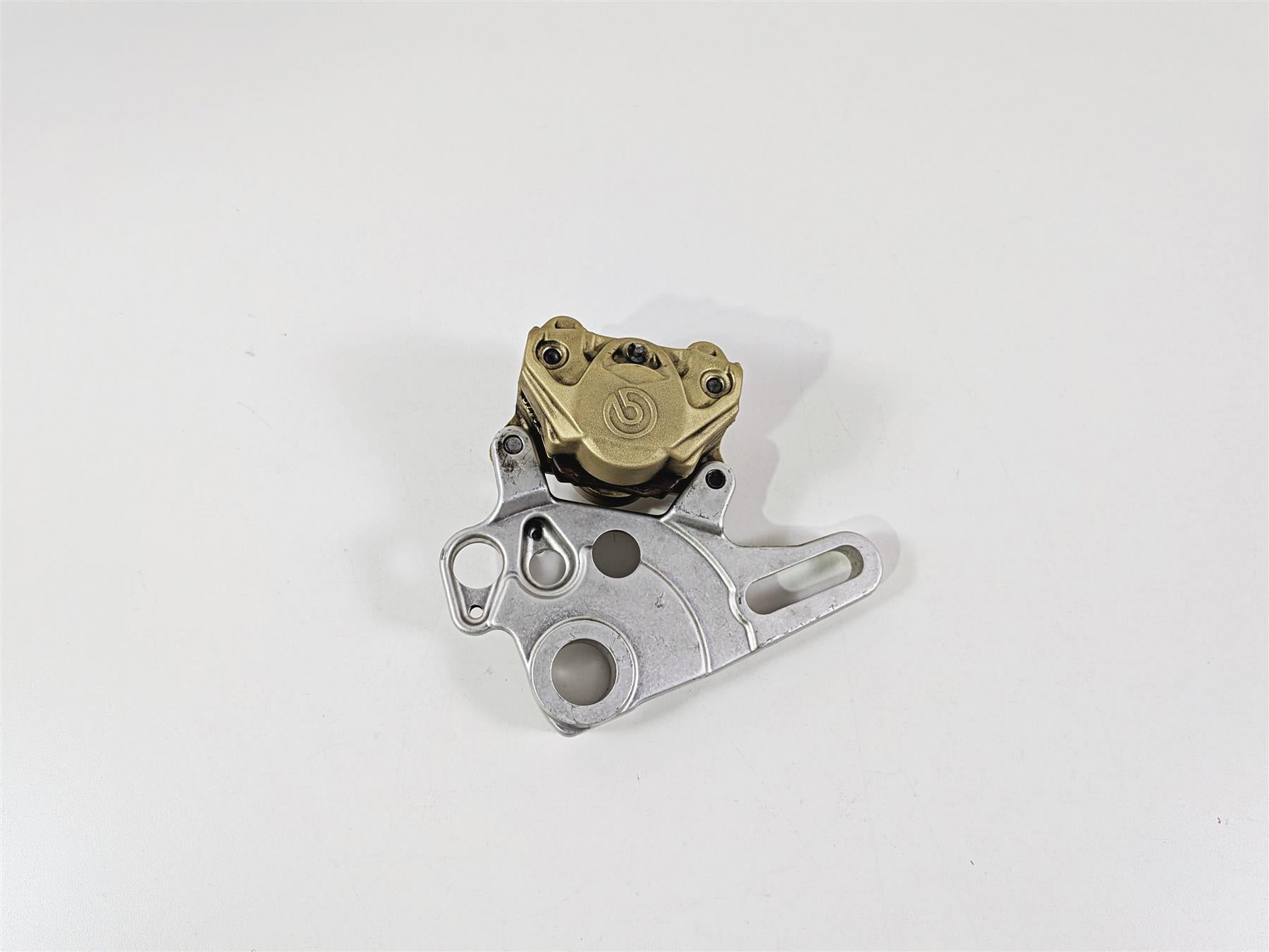 2016 Aprilia RSV 1100 Tuono V4 Factory Rear Gold Brembo Brake Caliper B045137 {{ shop.shopifyCountryName }} - Mototech271