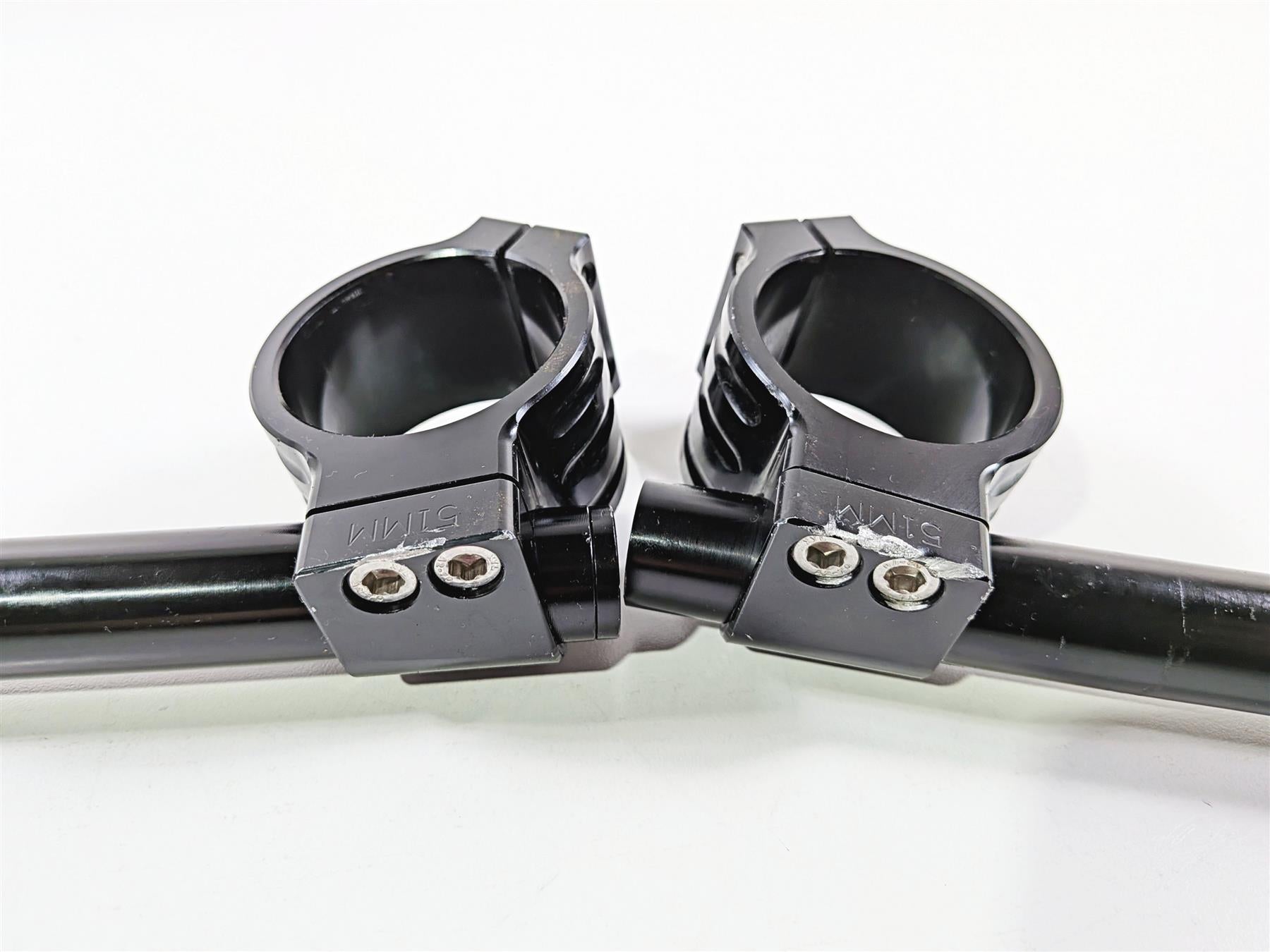 2016 Aprilia RSV 1100 Tuono V4 Factory 51mm Clip On Handlebar Hande Bar {{ shop.shopifyCountryName }} - Mototech271