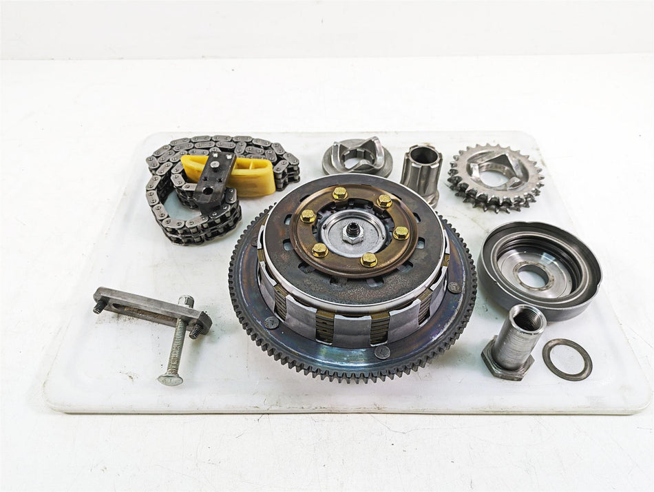 1999 Harley Touring FLHTC Electra Glide Primary Drive Clutch Set 37707-98A {{ shop.shopifyCountryName }} - Mototech271