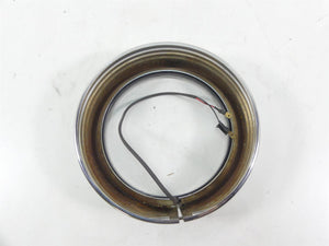 2004 Harley FLHTC SE CVO Electra Glide Chrome Led Headlight Halo Ring