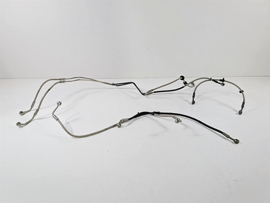2014 Aprilia RSV4 RR Factory Abs Brake Line Hose Set B044589 B044591 B044590