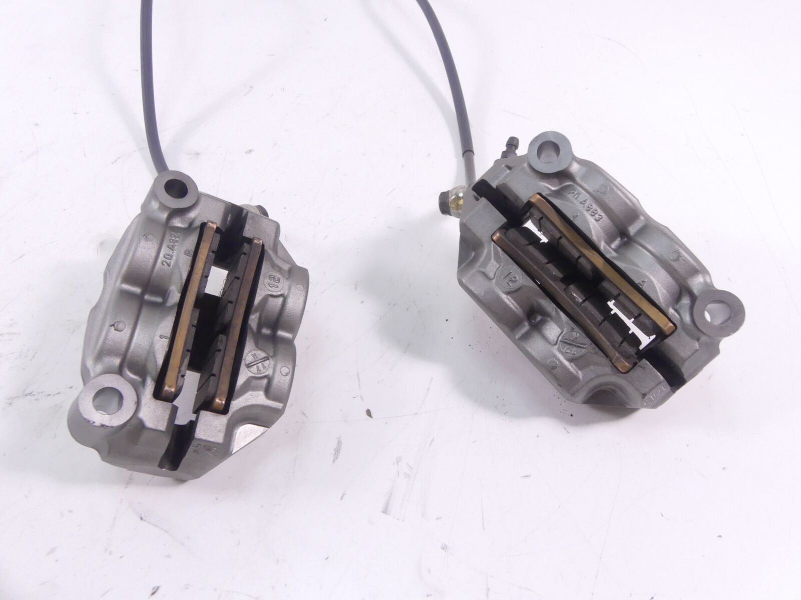 2013 Mv Agusta F4RR Front Brembo Brake Caliper &Lines Set 1690miles 8000B7547 {{ shop.shopifyCountryName }} - Mototech271