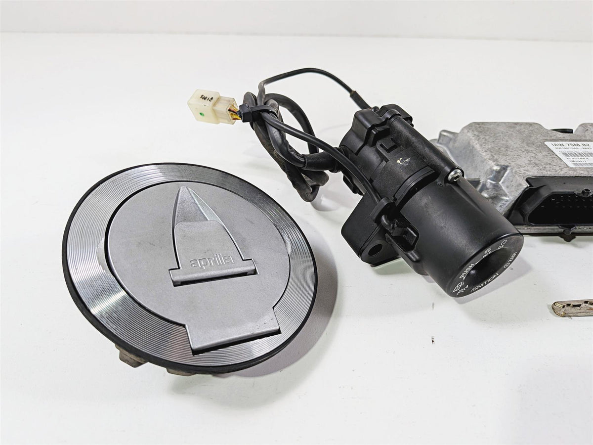 2014 Aprilia RSV4 RR Factory Speedo Ignition Switch Key Cdi Set 14K CM228217 {{ shop.shopifyCountryName }} - Mototech271