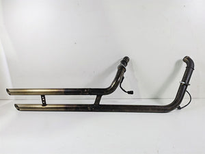 2020 Harley Softail FXST Standard Straight Home Made Drag Pipes Slash Cut