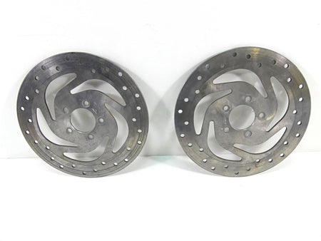 2009 Harley XR1200 Sportster Front Straight Brake Rotor Disc Set 41820-08 {{ shop.shopifyCountryName }} - Mototech271