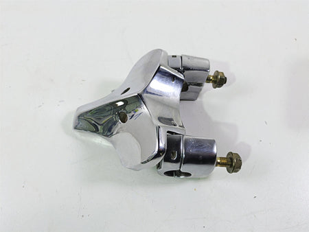 2006 Triumph Rocket 3 Handlebar Holder Riser Chrome Clamp T2045674 {{ shop.shopifyCountryName }} - Mototech271