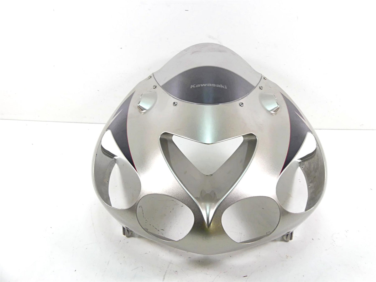 2010 Kawasaki ZX1400 ZX14 R Ninja Headlight Fairing & Windshield 55028-0162 {{ shop.shopifyCountryName }} - Mototech271