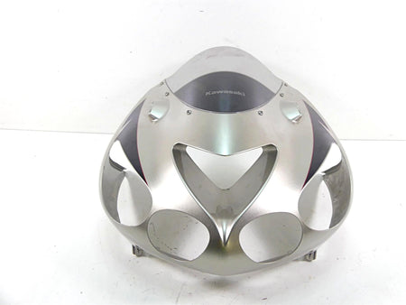 2010 Kawasaki ZX1400 ZX14 R Ninja Headlight Fairing & Windshield 55028-0162 {{ shop.shopifyCountryName }} - Mototech271