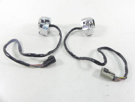 2010 Harley Touring FLHX Street Glide Left Right Chrome Control Switch 71682-06 {{ shop.shopifyCountryName }} - Mototech271
