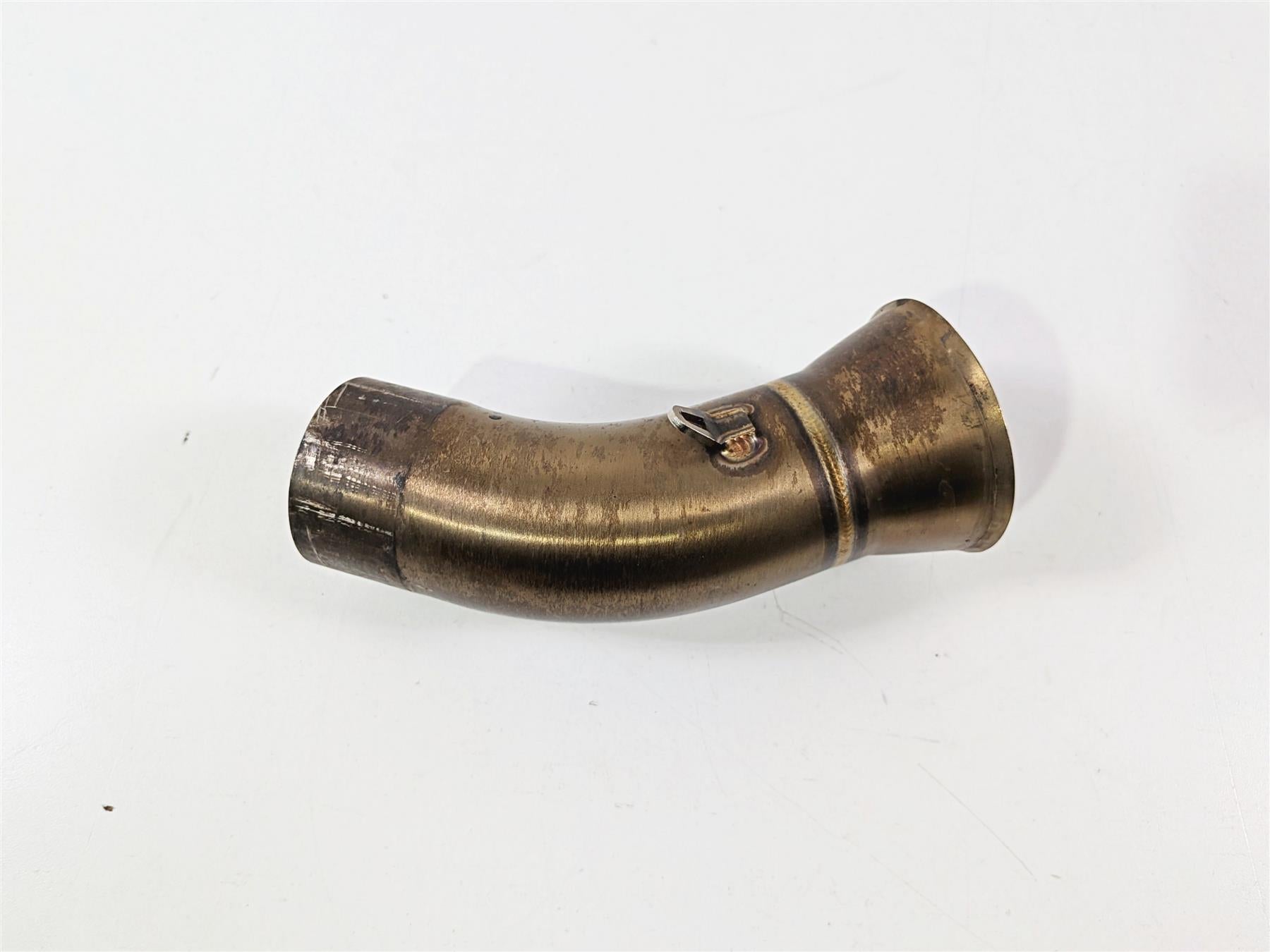 2016 Ducati Hypermotard 939 SP Aftermarket Exhaust Link Mid Connecting Pipe-Mototech271